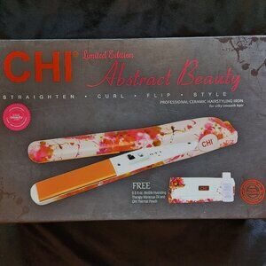 Used CHI Limited Edition Abstract Beauty Professional Hairstyling Iron
